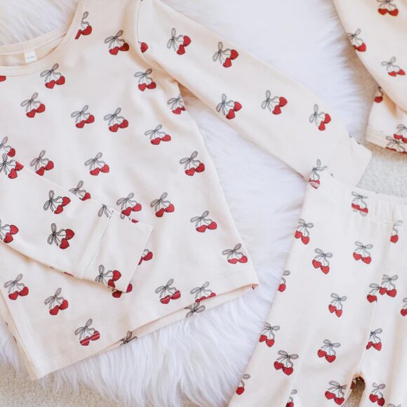 NWT - Quincy Mae bamboo Mon amour Set - Picture 2 of 5